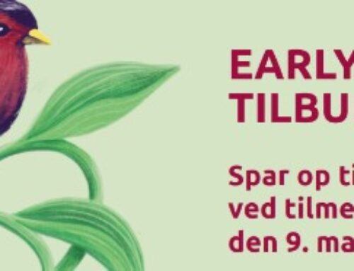Psst. tilmeldingen er åben!